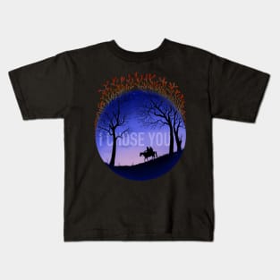 The Last of Us. I Chose You. Kids T-Shirt